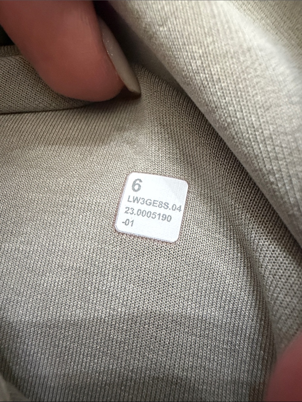 NWOT Lululemon Brushed Softstreme Half Zip Riverstone - Picture 9 of 9